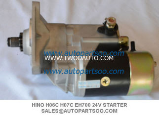 Brand New EH700 Starter Motor For Hino FD FF Early HO6C HO7C 24V