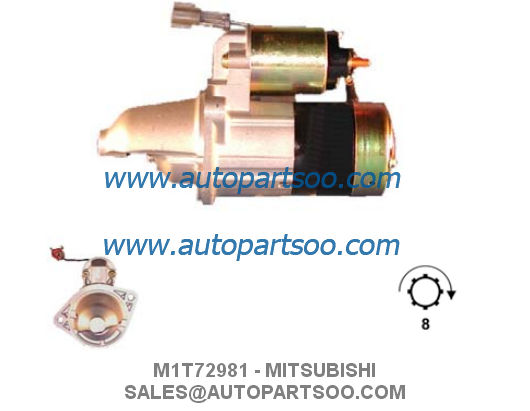 M3T35081 M3T35082 - MITSUBISHI Starter Motor 12V 0.8KW 8T MOTORES DE ARRANQUE