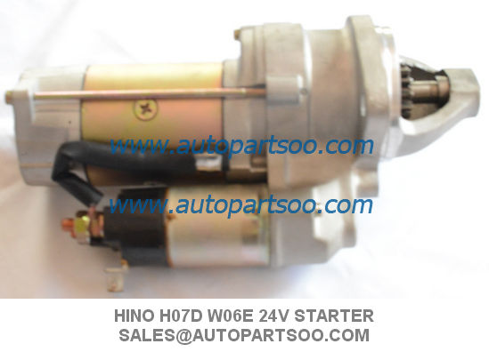 Brand New HINO Starter Motor For Hino FD FC HO7D WO6E 24V