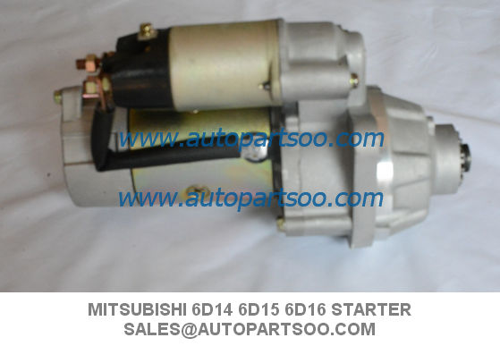 Brand New Mitsubishi Starter Motor For Mitsubishi 6D14 6D15 6D16