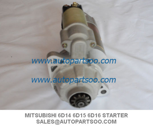 Brand New Mitsubishi Starter Motor For Mitsubishi 6D14 6D15 6D16