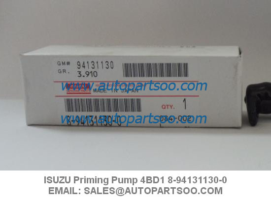 ISUZU Priming Pump 4BD1 8-94131130-0