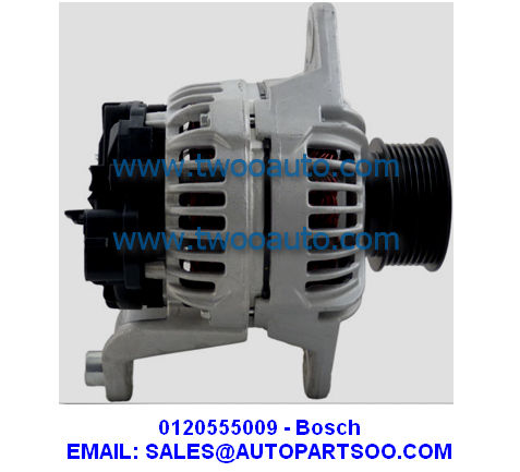 0120555009 - Bosch Alternator 24V 80A (Pulley:8S) 0 120 555 009
