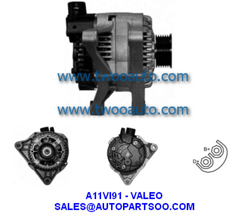 7700749226 7701499491 A14N132 A14N164 NA379 - VALEO Alternator 12V 90A Alternadores