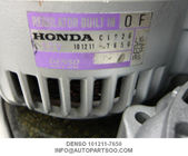 Denso alternator 101211-7650 31100-P5A-J01 CLG26 Honda KA9 Part