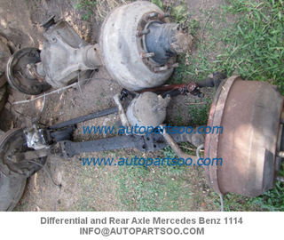 Differential and Rear Axle Mercedes Benz 1114 Diferencial y Eje delantero Mercedes Benz 11