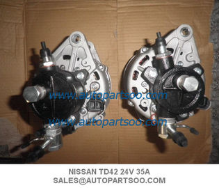 Alternador NISSAN TD42 23100-11T18 NISSAN Patrol SAFARI ALTERNATOR,24V,35 AMP,TD42