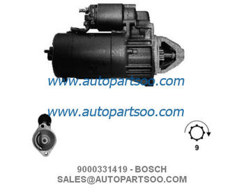 0001106002 0001107007 - BOSCH Starter Motor 12V 1.1KW 9T MOTORES DE ARRANQUE