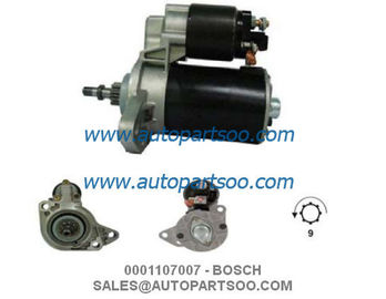 0001106002 0001107007 - BOSCH Starter Motor 12V 1.1KW 9T MOTORES DE ARRANQUE