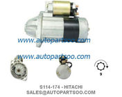 S114-481 S114-481A - HITACHI Starter Motor 12V 1.4KW 9T MOTORES DE ARRANQUE