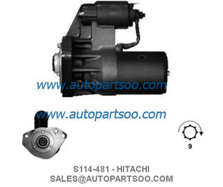 S13-107 S13-107A - HITACHI Starter Motor 12V 2KW 9T MOTORES DE ARRANQUE