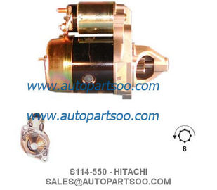 S114-550 S114-550A HITACHI 12V 0.8KW 8T STARTER MOTOR S114-550 S114-550A HITACHI