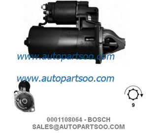 0001108064 0986014840 - BOSCH Starter Motor 12V 1.4KW 9,10T MOTORES DE ARRANQUE