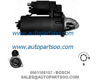 0001108157 0001108190 - BOSCH Starter Motor 12V 1.4KW 9T MOTORES DE ARRANQUE