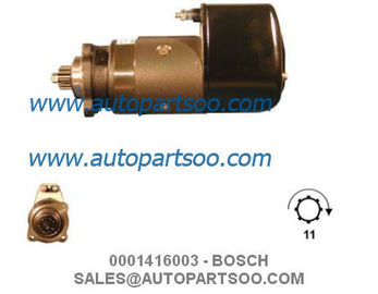 0001411010 0001417023 - BOSCH Starter Motor 24V 6.6KW 11T MOTORES DE ARRANQUE