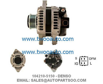 104210-5150 104210-4101 - DENSO Alternator 12V 115A Alternadores