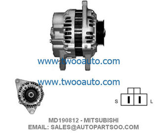 MD190812 MD194466 - MITSUBISHI Alternator 12V 90A Alternadores