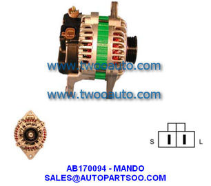 AB170094 A2T33991A - MANDO Alternator 12V 80A Alternadores