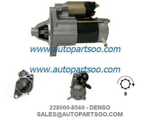 228000-8540 28100-21020 - DENSO Starter Motor 12V 1.2KW 9T MOTORES DE ARRANQUE
