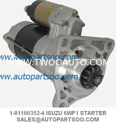 1-81100352-4 1-81100-352 - ISUZU CYZ 51K CXZ 81 Starters 6WF1 10PE1 24V 11T 7.1W
