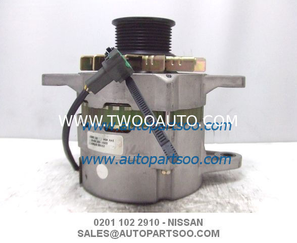 0201-102-2910 23100-97507 - NISSAN Alternator 24V 50A Alternadores UD trucks NF6T, PF6