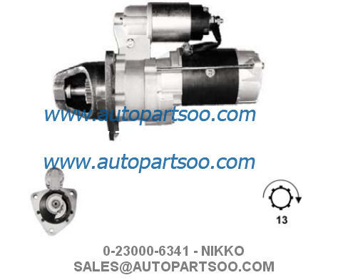 0-23000-3170 0-23000-6341 - NIKKO Starter Motor 24V 7.5KW 13T MOTORES DE ARRANQUE
