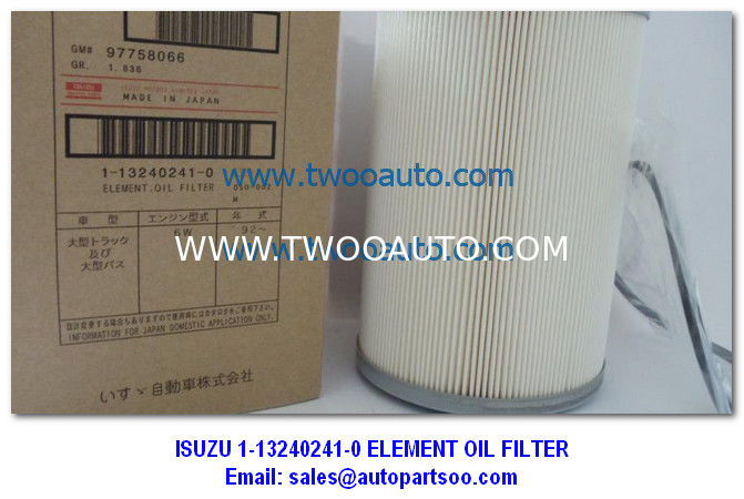 ISUZU 1-13240241-0 ELEMENT OIL FILTER GENUINE