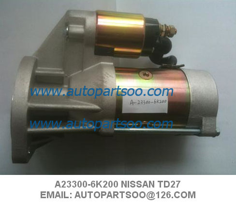 Denso Starter Motor 228000-5400 WAI 18414N 12V 9Tooth 0.9kw Kubota Mower Front