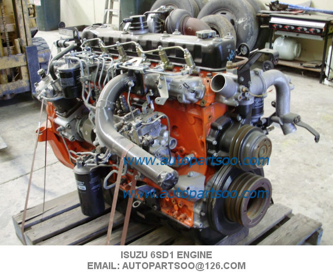 Isuzu 6sd1 engine assy USED JAPAN ENGINE ASSY Isuzu 6sd1 engine assy