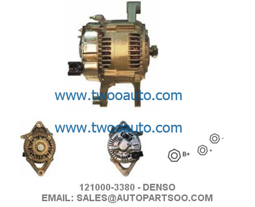 121000-3370 121000-3380 - DENSO Alternator 12V 90A Alternadores
