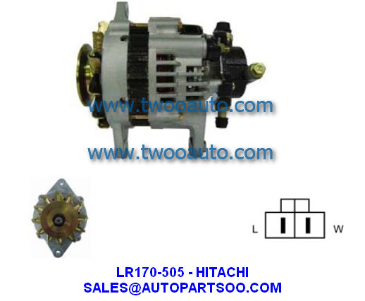 LR140-119C LR140-130 - HITACHI Alternator 12V 40A Alternadores